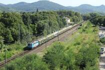 Centralbahn 1042 520-5  Lokmagazin  mit dem Hetzerather in Bonn-Oberkassel am 2.9.2012 