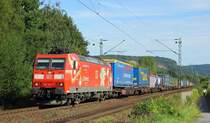 DB 185 142-7  Edelwei�  am 2.9.2012 in Limperich 