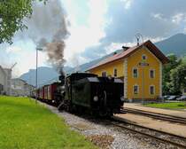 LOK4 bringt zus�tzliche farbliche Ver�nderung in den Wolkenhimmel �ber Zell/Ziller; 120726