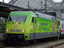 101 067-7 am 14.07.06 in Dresden Hbf.