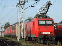 145 052-7 am 22.07.06 in Seddin.