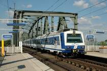 BB 4020 230-1 mit 29595 (S 9 nach Mdling), Wien Handelskai, 11.06.2006
