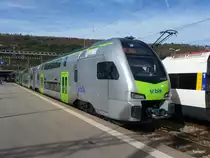 bls - Triebzug RABe 515 003-2 im Bahnhof Biel am 03.11.2012