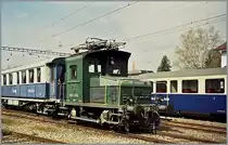Im Mai 2001 konnte ich den leider abgeb�gelten Ce 2/2 102 der OeBB in Balsthal ablichten.
(Analoges Foto ab CD)
