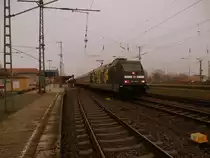 Am 24.11.2012 kam ‎101 141 mit IC 146 in Stendal an und fuhr nach Schipol.