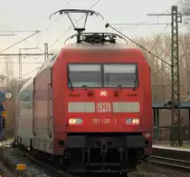 101 126-1 DB in Michelau am 25.11.2012.