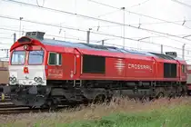 Crossrail DE 6314  Hanna  am 19.7.12 abgestellt in Zeebr�gge bei der Autoverladung.
