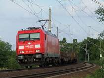 185 205-2 am 31.07.06 in Jacobsdorf (Mark).