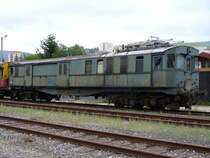 De 4/5 976 Ausrangiert und Abgestellt zum vergessen ???? in Le Locle Col de Roches  Foto vom 01.08.2006