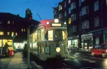 K�benhavn / Kopenhagen KS SL 10 (D�wag-GT6 872) Tofteg�rds Plads im Oktober 1968. 