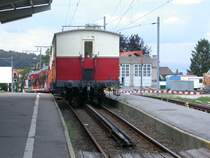 Ein Regionalzug verl�sst Heiden Richtung Rorschach Hafen. (02.08.2006)