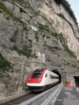 ICN kurz vor Brunnen am 25.07.2012