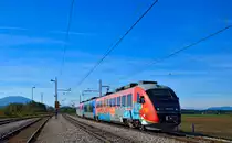 S� 312-115 f�hrt durch Pragersko Richtung Maribor Hauptbahnhof. /17.10.2012