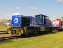 IL 210 (92 80 1275 013-1 D-LEUNA) am 01.09.2012 beim Tag der offenen T�r in Leuna.