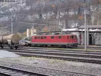 Ae 6/6 11426 ''Stadt Z�rich'' am 28.11.12 in St-Maurice