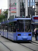 M�nchener Stra�enbahn am 11.08.11 am Hbf