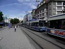 Richtig viel Verkehr am 11.08.11 in M�nchen Hbf 