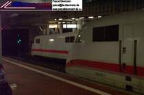 Wo sich Welten begegnen:
ICE 1 und ICE 2 gemeinsam im Bahnhof KS-Wilhelmsh�he