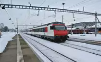 IR 2120 bei Einfahrt in Solothurn, 09.12.2012. Gruess an den LF!