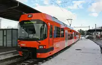 Der ABe 4/12 69 wartet in Solothurn auf seinen n�chsten Einsatz. Gleis 10, 06.12.2012.