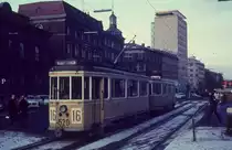 K�benhavn / Kopenhagen KS SL 16 (Tw 520) N�rre Voldgade / Ahlefeldtsgade am 6. Februar 1970.