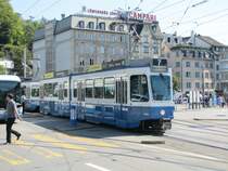 Z�rich Be 4-6 Tram 2089 am 31.August 2011 an Z�rich Central