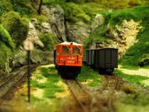 Zwar gab es im Gro�raum Lieboch keine Schmalspurbahn , so geh�rt sie dennoch auf jede Modellbahn . 23.12.2012