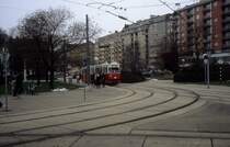 Wien WL SL O (E1 4512) Praterstern am 18. M�rz 2000.