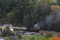 50 3616-5 am 06.10.2012 im Ortsgebiet von Markersbach. 

