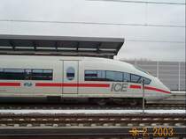 Ein selten gesehener Gast in Montabaur. Ein Niederl�ndischer ICE 3 auf Gleis 1