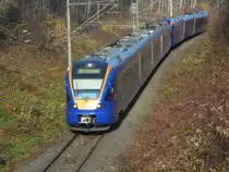 Ein Cantus Richtung Eschwege ist am 29.September 2012 hier in G�ttingen unterwegs.