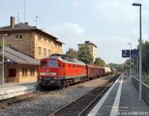 Als 233 176 neun Jahre sp�ter ihren G�terzug durch Sulzbach-Rosenberg zog, hatte sich der Bahnhof radikal ver�ndert. 