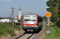 628 424 als RB59731 am 19.08.2012 bei Oberlindhardt