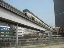 Tokyo Monorail in Hamamatsu-cho - 27/06/2007