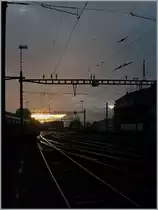 Der k�rzeste Tag zeigte sein weniges Licht sehr eindr�cklich...
Lausanne, den 21. Dez. 2012 