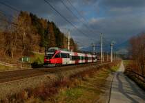 4024 066 als R nach Tells-Pfaffenhofen am 01.12.2012 bei Terfens.