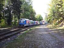 Triebzug der Baureihe 840 in Trutnov am 09.10.2012

