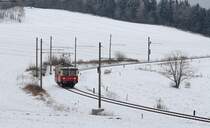 479 203-2 als RB 29929 (Cursdorf -Lichtenhain(a d Bergbahn)) bei Lichtenhain 14.1.13
