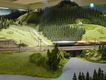 Mit dem Kieszug ber die Schwarzwald-Modellbahn, 3.10.11 