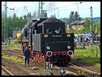 Ein bissl im Archiv gekramt:
50 3610-8 beim Rangieren im Bahnhof Bebra am 1. Mai 2010.