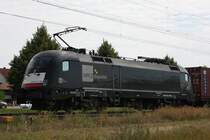 MRCE Dispolok/BoxXpress ES 64 U2-065 am 15.8.12 in Thngersheim.