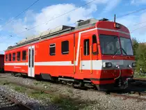 Appenzellerbahnen - BDe 4/4 44 im BW. Gais - 11-10-2012 