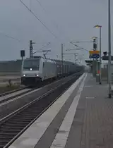 185 696-2 mit Nievenheimer in Allerheiligen am 6.1.2013