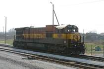 Am Stadtrand von Narva rangierte diese Diesellok der Eesti Raudtee Lok 1501
am 3.5.2006.