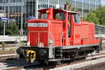 DB 363 116 am 17.8.12 als Lz in M�nchen-Heimeranplatz.