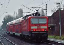 143 366-3 mit RB 27 in Jchen am 1.2.2013