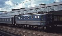 NS 1108 noch in der blauen Farbegebung im Februar 1980 in Rotterdam CS