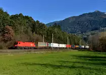 1116 187 mit einer Rola am 17.11.2012 bei Terfens.