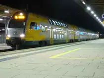 Am 05.02.2013 stand der 445 109 als RE 4 nach J�terborg in Stendal zur Abfahrt bereit.