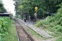 Hst. Khan Keha, Blickrichtung Wongwian Yai, am 17.November 2012. 

